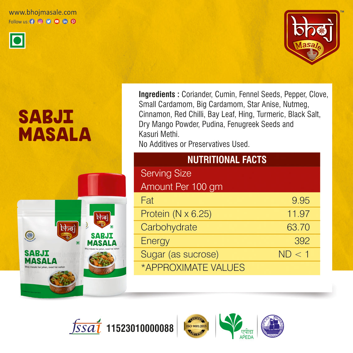 Sabji Masala - 200g