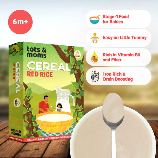 Red Rice Cereal - First Food | 200g