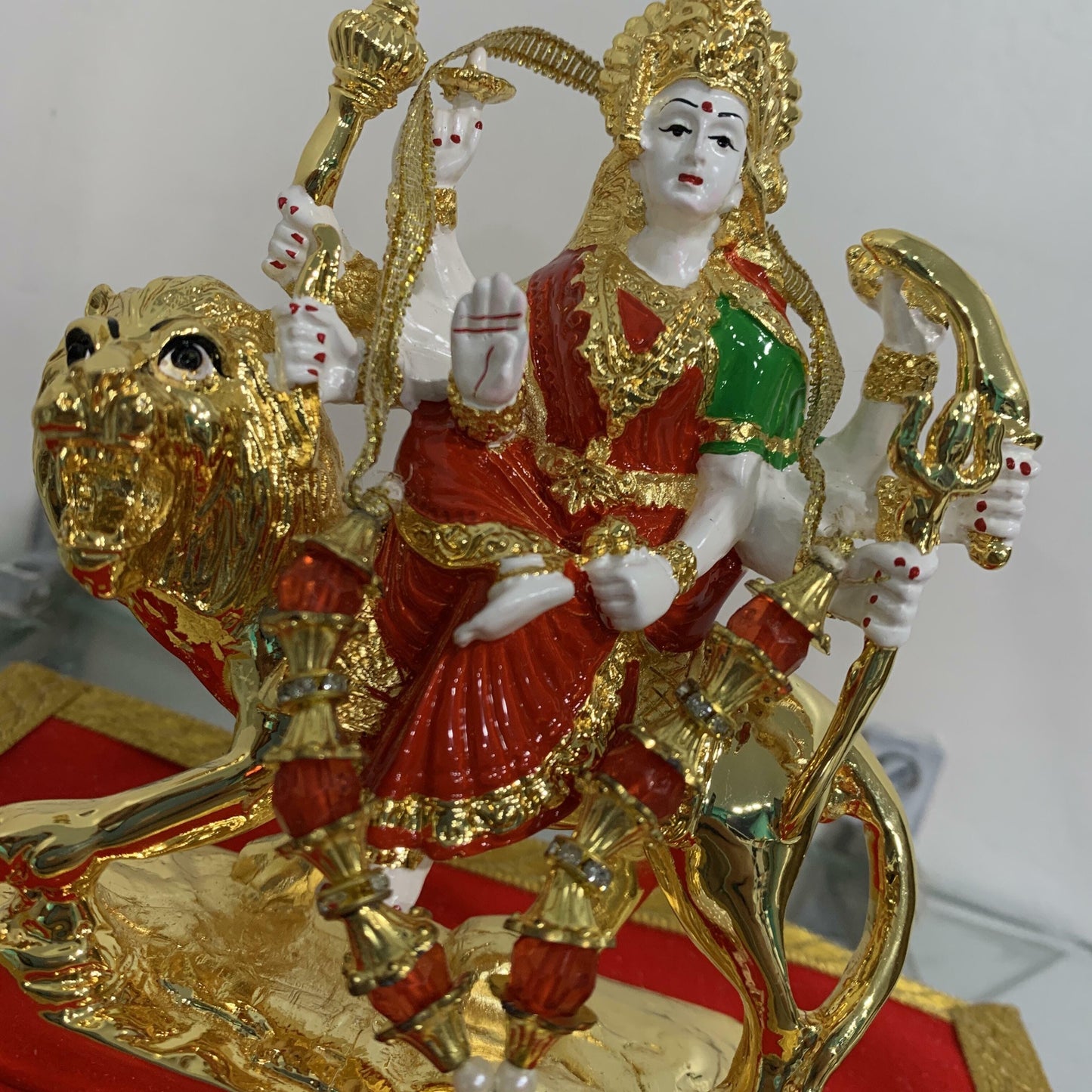 Svastika Goddess Durga Devi (Sherawali MATA) Idol