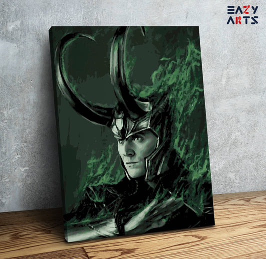 Loki Paint By Numbers kit
