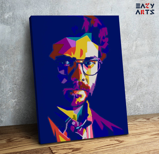 Professor Abstract Paint By Numbers kit