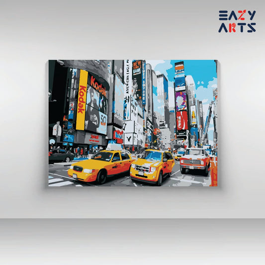 Time Sqaure NY Paint By Numbers kit