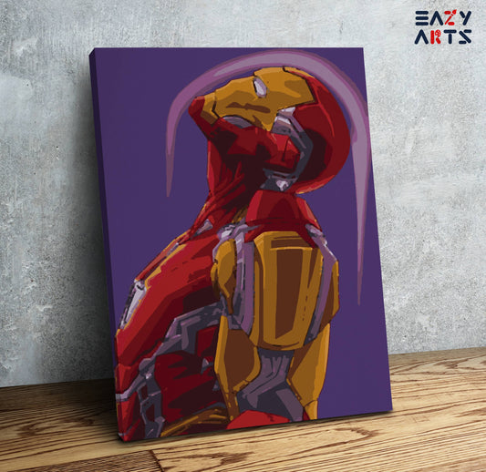 Ironman Flying Paint By Numbers kit