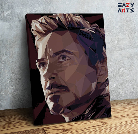 Tony Stark Paint By Numbers kit