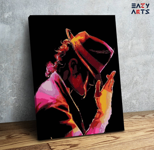 Michael Jackson Posing Paint By Numbers kit