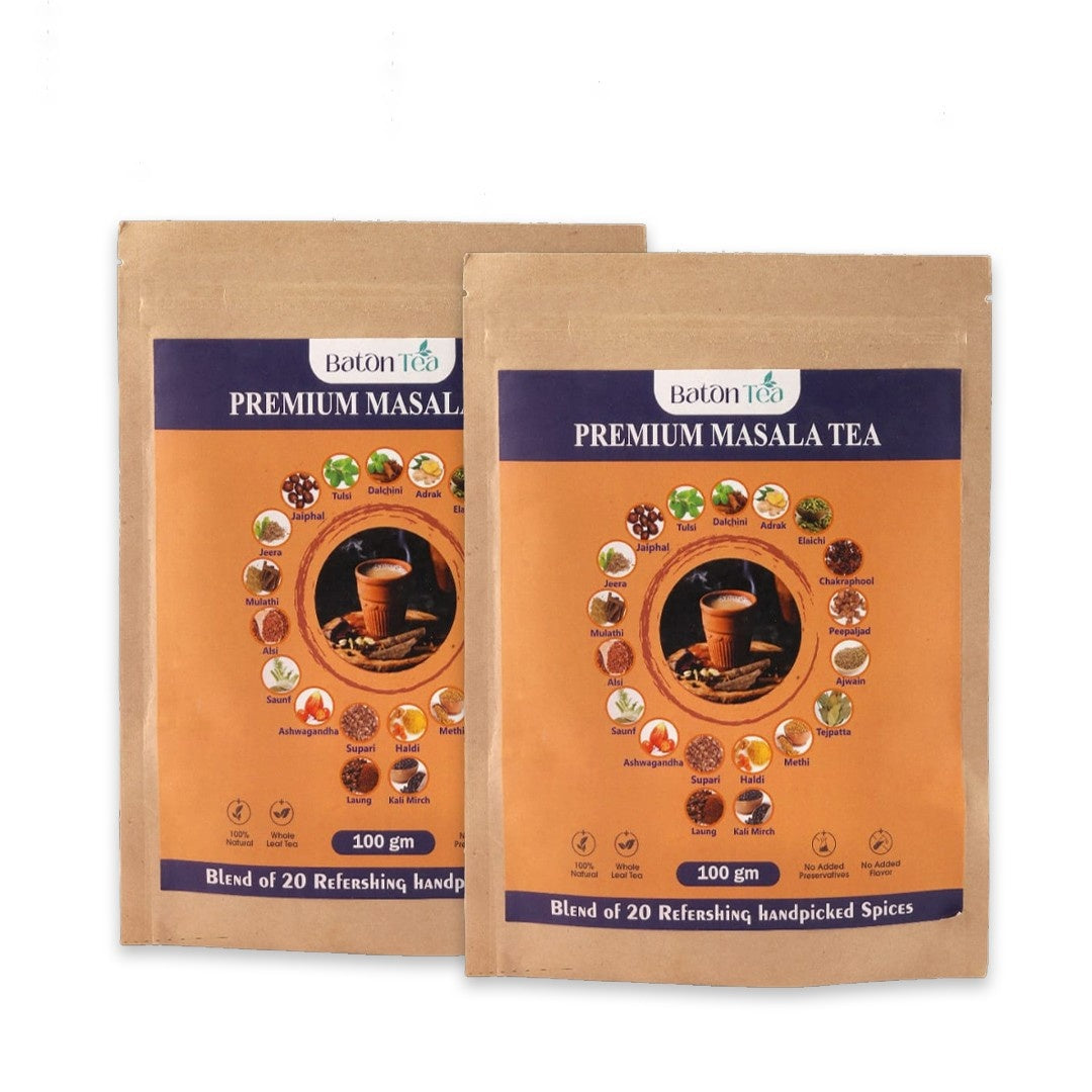 Baton Masala Tea Pack of 2 - 200g