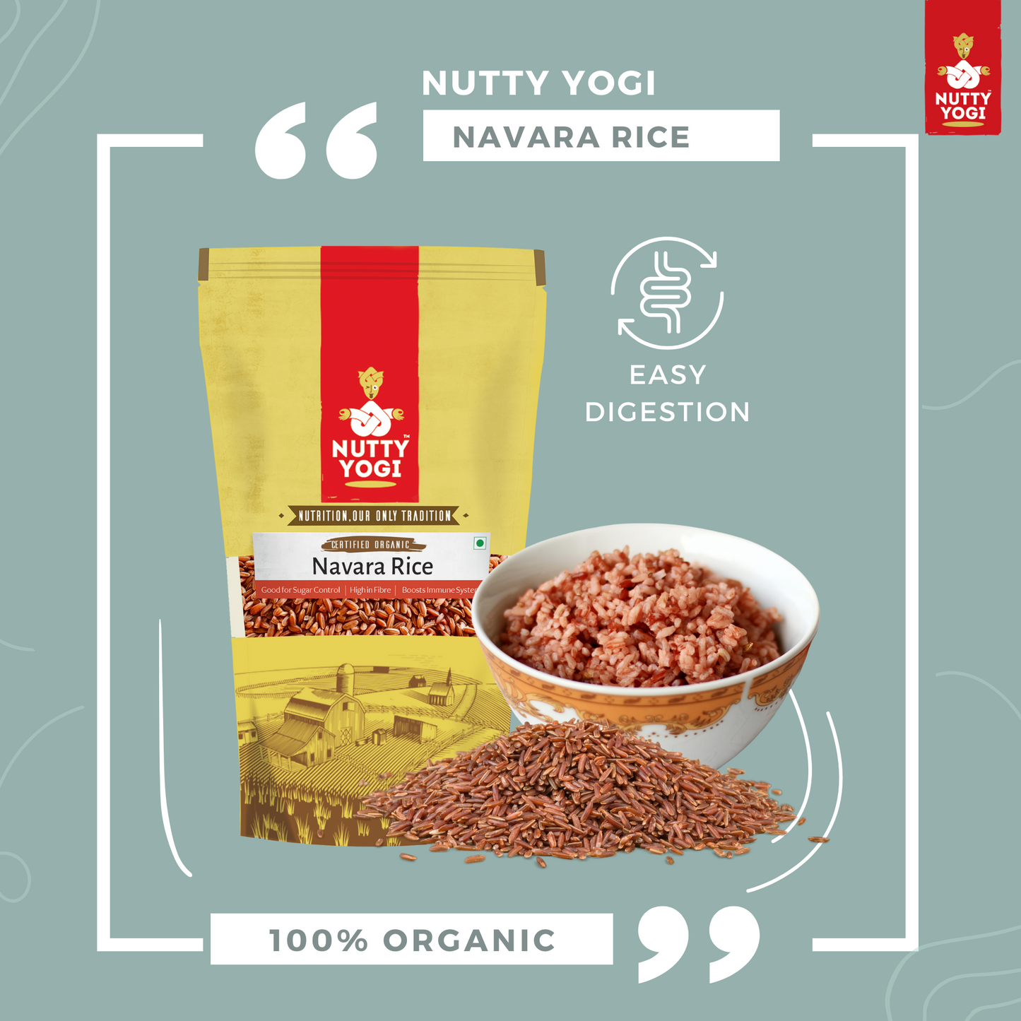 Nutty Yogi Organic Navara Rice