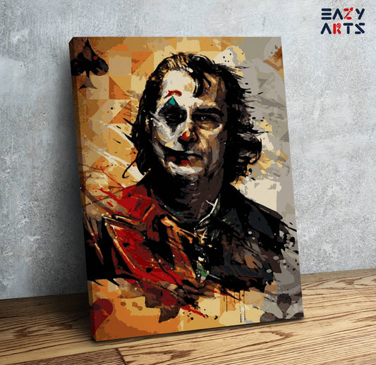 Joker Abstract Paint By Numbers kit