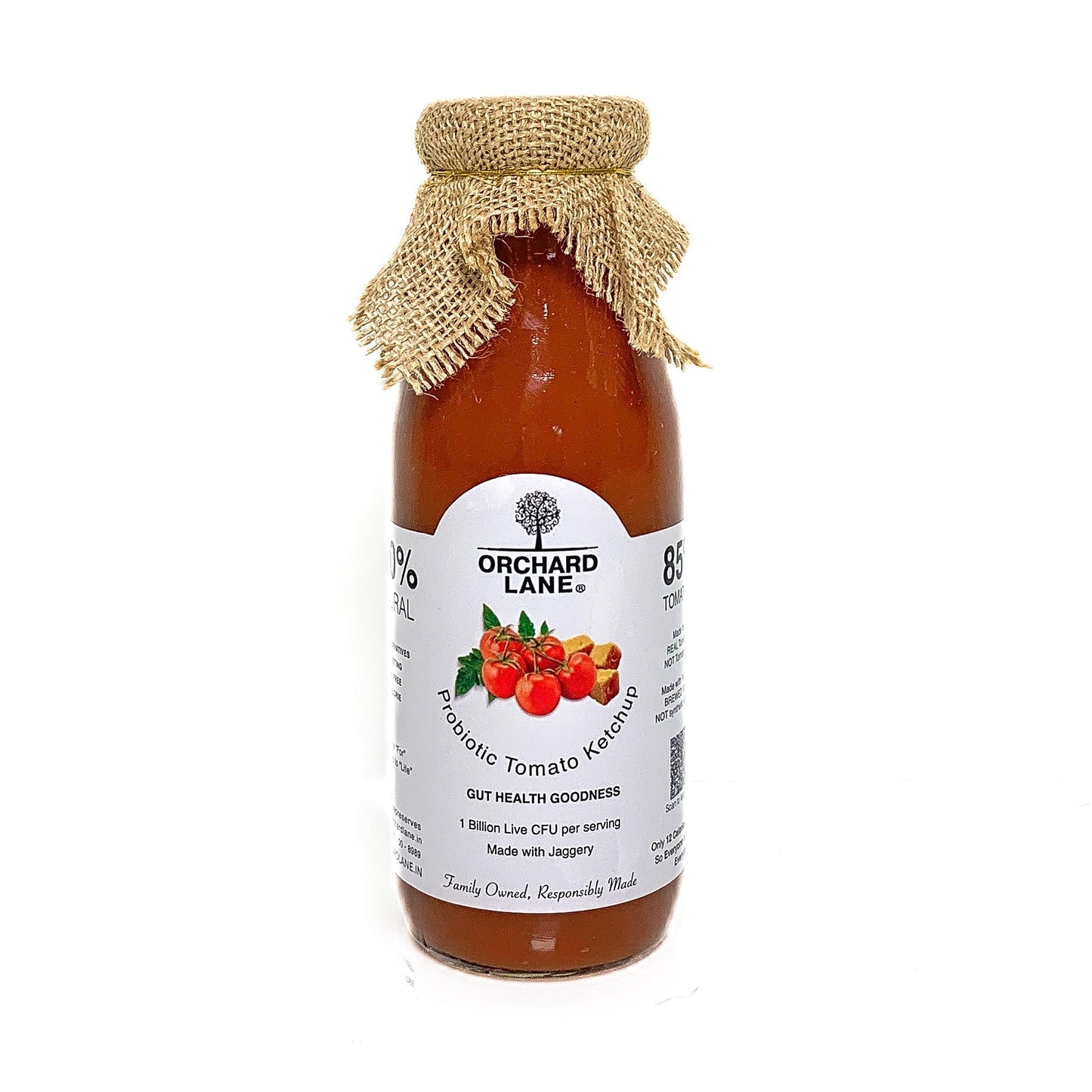Probiotic Tomato Ketchup - No added sugar, mildly sweet with jaggery