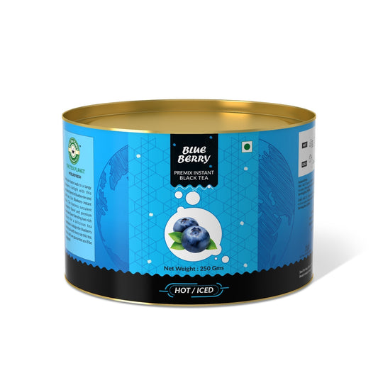 Blueberry Flavored Instant Black Tea