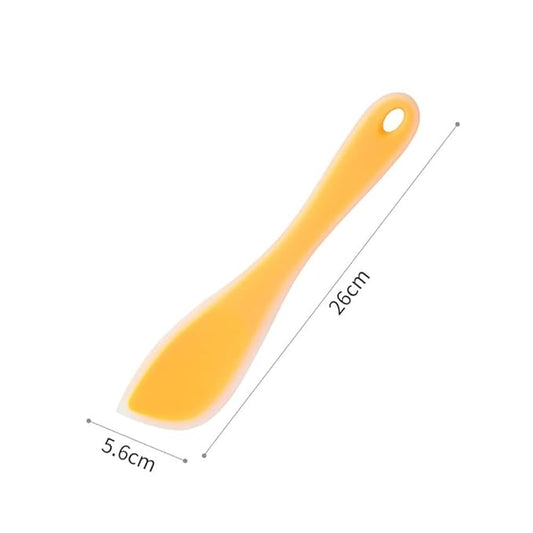 P-Plus International Silicone Spatulas Set Heat Resistant Flexible Spatula 26 cm Yellow