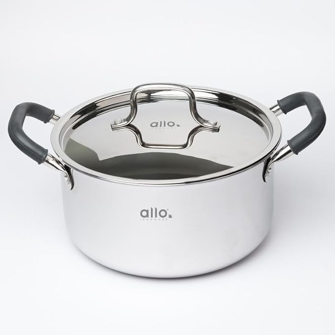 Allo CookSafe TriPly Stainless Steel Casserole Saucepot Stockpot Non Stick 20cm 3.2 Litre