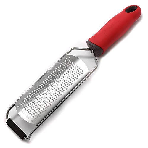 Spatlus Zester Stainless Steel Cheese Grater Professional Lemon Zester Tool Potato Broad