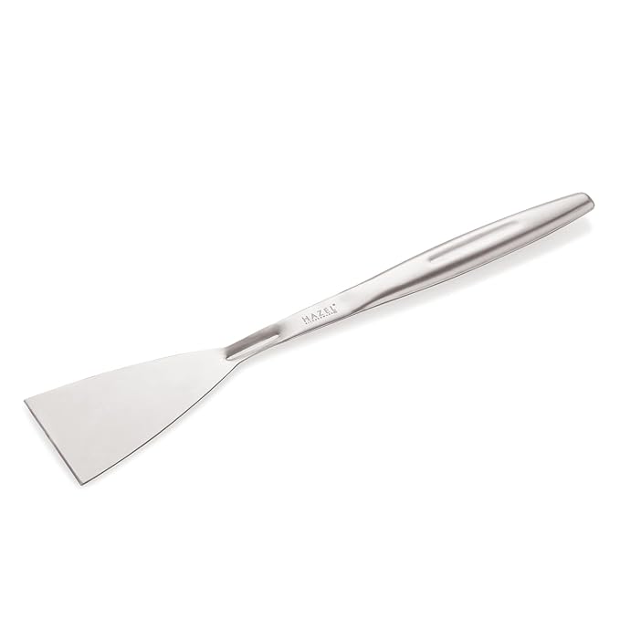 Hazel Stainless Steel Spatula with with Beveled Edge Spatula