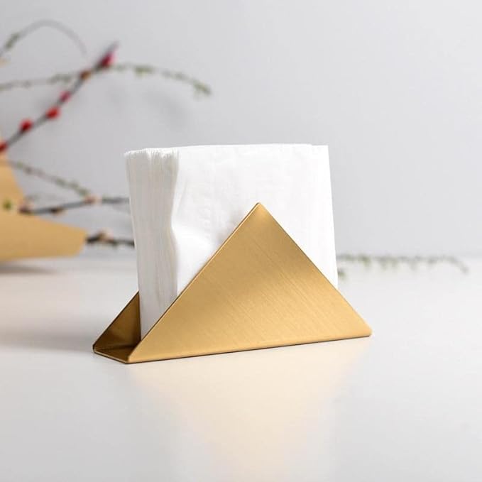 Centralit Napkin Holder for Dining Table Shaped Tissue Paper Stand for Kitchen Paper Organizer