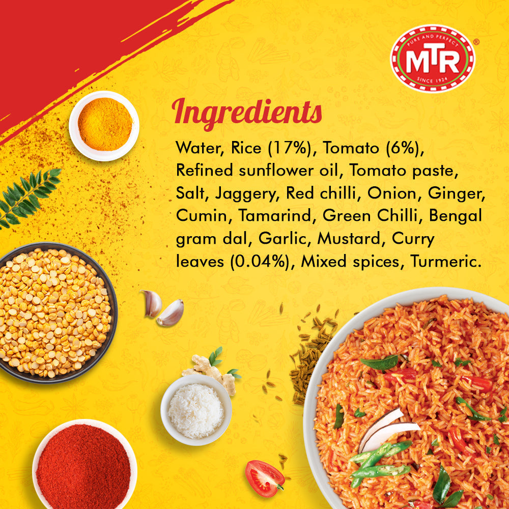 MTR Ready to Eat Tomato Rice 250 g