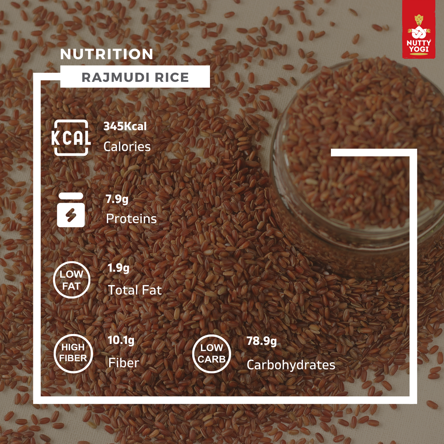 Nutty Yogi Organic Navara Rice