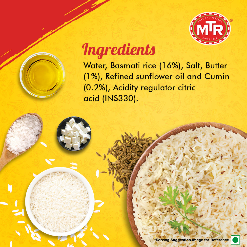 MTR Ready to Eat Jeera Rice 250 g