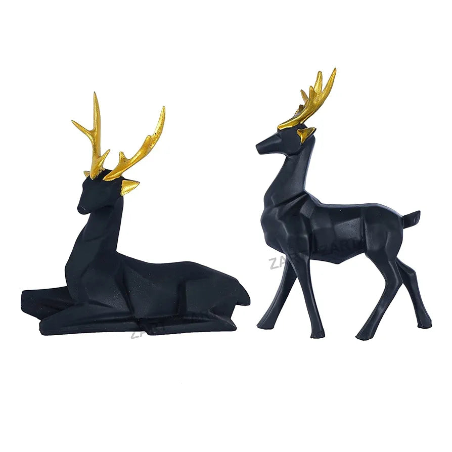 Zart Deer Home Decor showpiece Resin
