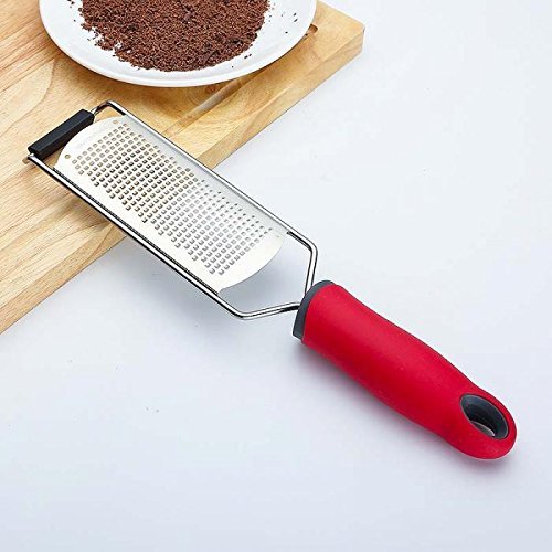 Spatlus Zester Stainless Steel Cheese Grater Professional Lemon Zester Tool Potato Broad