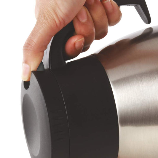 Borosil - Stainless Steel Teapot | Vacuum Insulated | Silver | 1.5 L