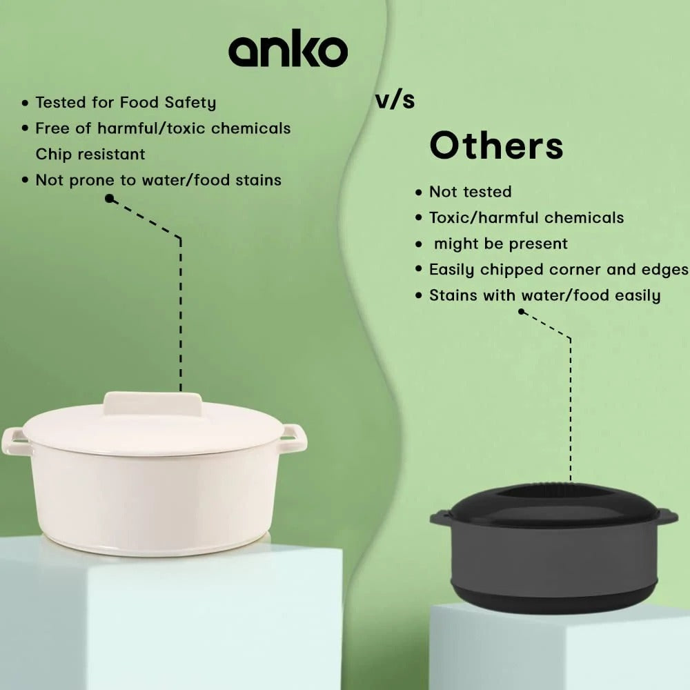 Anko 4L Lush Cast Iron Casserole Enamel Coated Blush Pink Gas Ceramic Induction Electric Halogen Microwave Safe