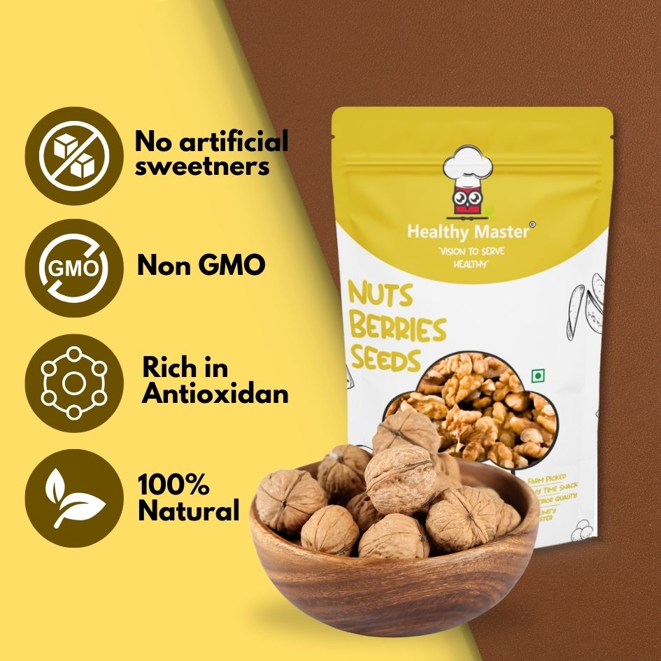 Premium Broken Walnut Kernels (Akhrot Giri)
