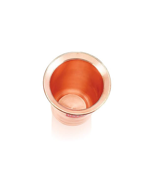 Hazel Milky Copper Glass Tumbler 300 ml