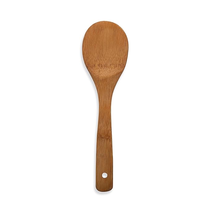 Fackelmann Bamboo Rice Spoon Size 23 x 6.8 cm Brown Color Standard