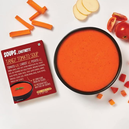 Chutnefy - Pepper Mushroom and Tangy Tomato Soup Combo