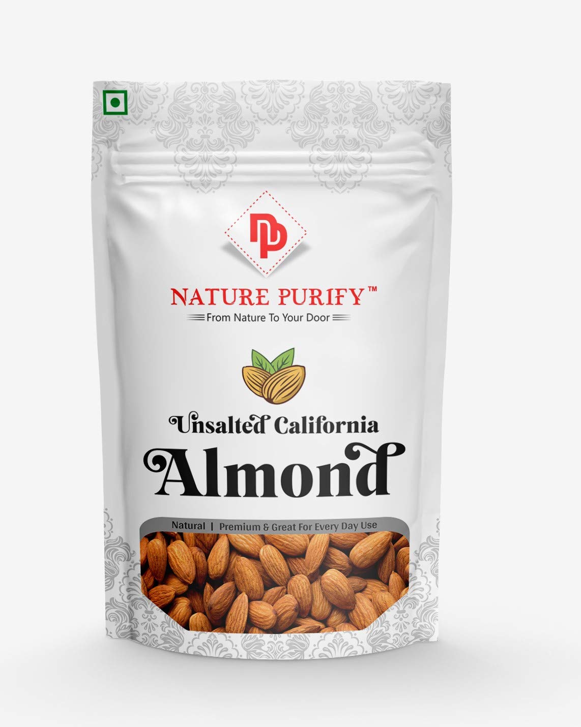 Nature Purify California Fresh Almonds - 400 gms