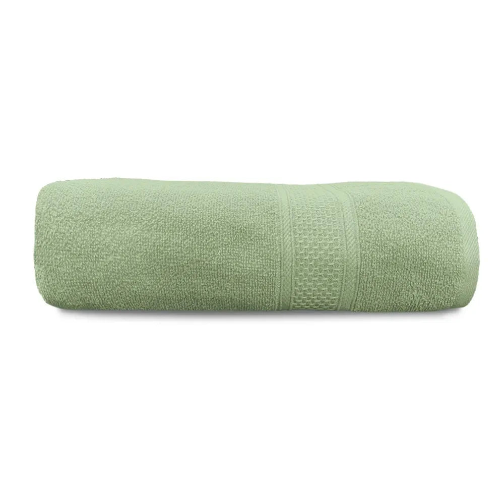 Luxe Home Luxury Green Bath Towel 600 GSM Ultra Soft & Absorbent Large Bath Towel Colour Green