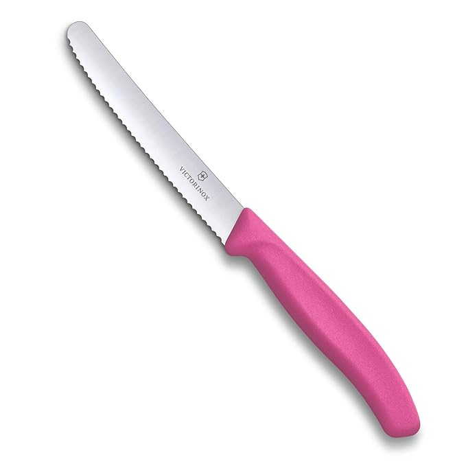 Victorinox Swiss Made Stainless Steel Swiss Classic Paring Knife 11 cm Serrated Edge 6.7833