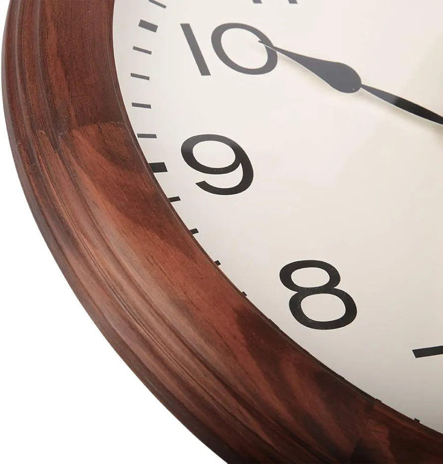 Harris & Co. Clockmasters Vintage Classic Design Analog Wall Clock- 14 Inch Model - Old Compton Street