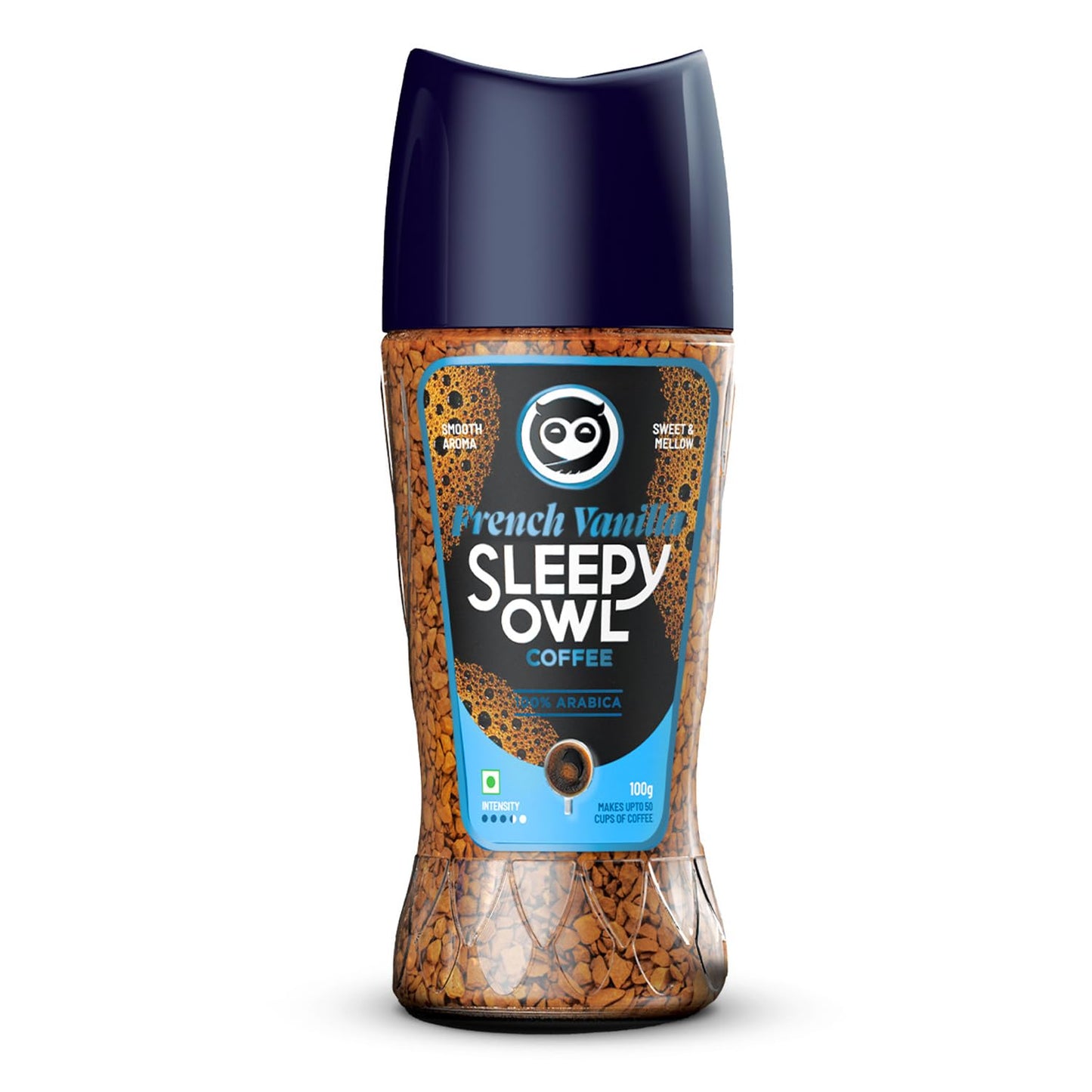 Sleepy Owl French Vanilla Premium Instant Coffee - 100 gms