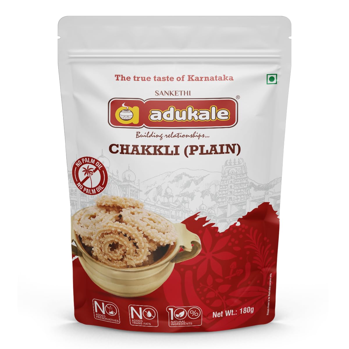 Adukale Chakkli Plain - 180 gms