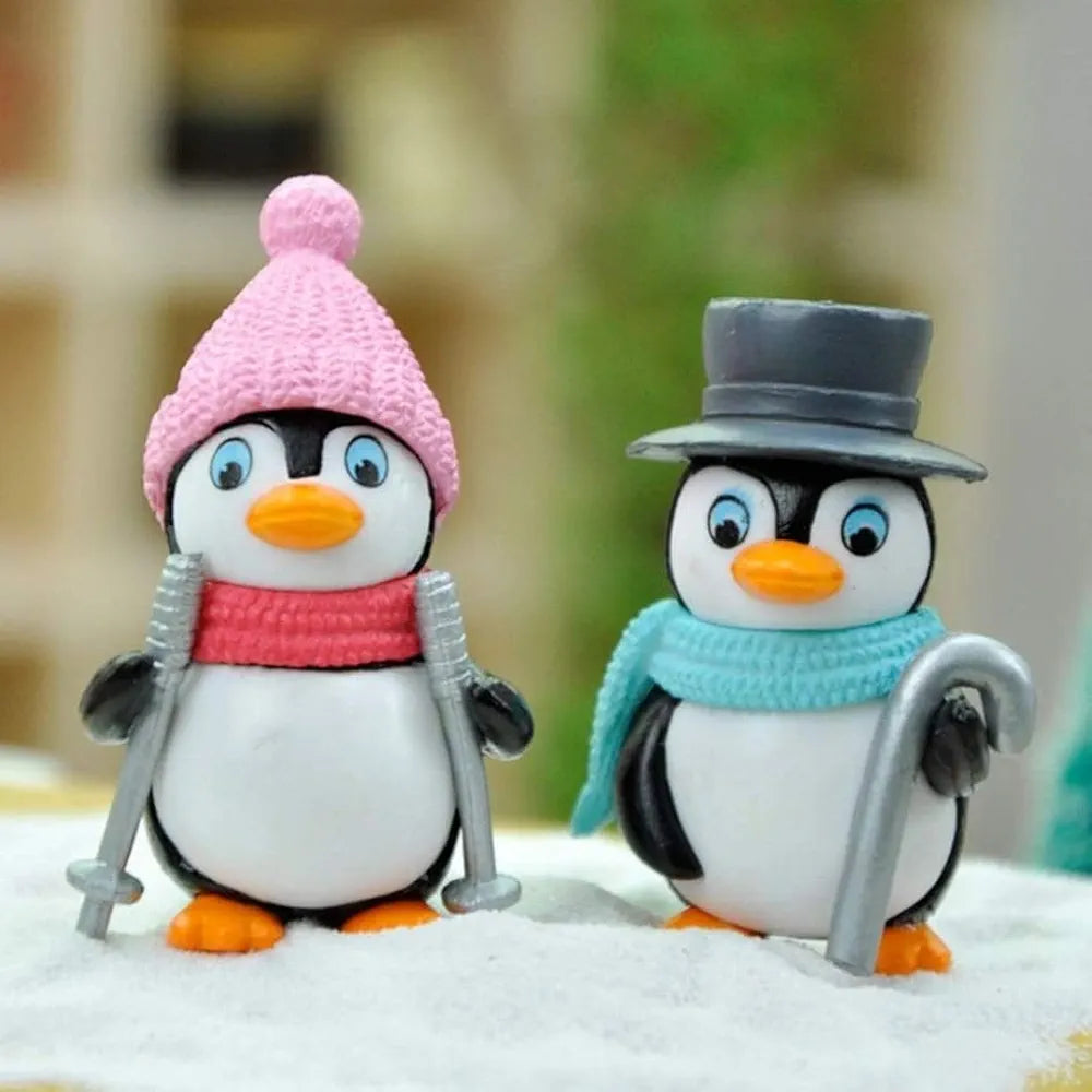 Satyam Kraft 1 Set Resin Penguin Miniature Figurines