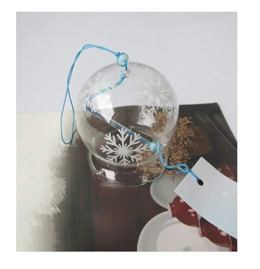 Geekmonkey Edo Japanese Wind Chimes Cherry Blossom Wind Chimes Handmade Stained Glass Bells