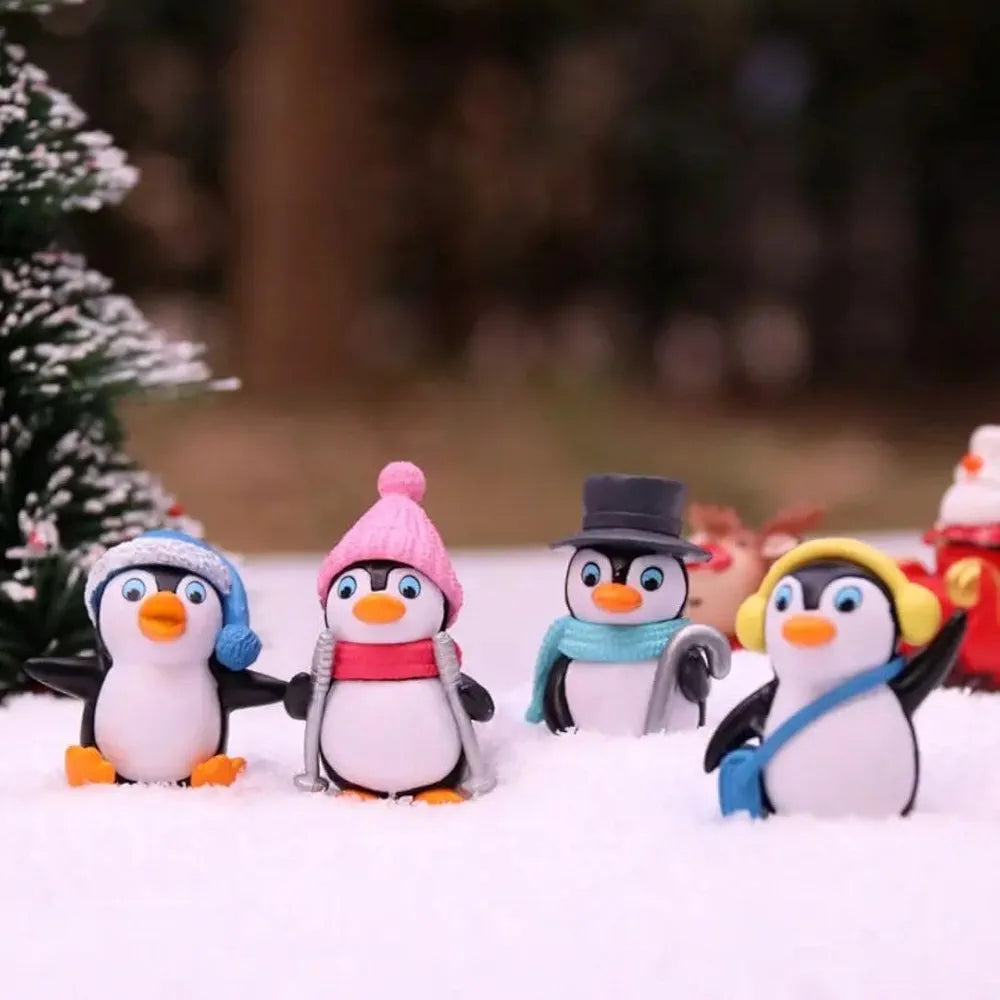 Satyam Kraft 1 Set Resin Penguin Miniature Figurines