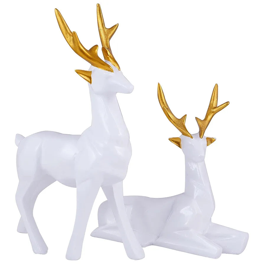 Zart Deer Home Decor showpiece