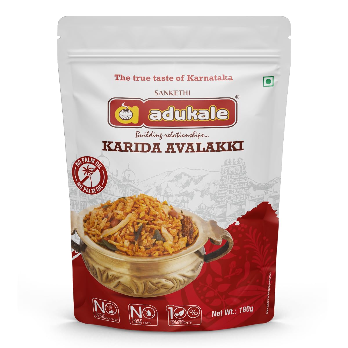 Adukale Karida Avalakki Fried Poha - 180 gms