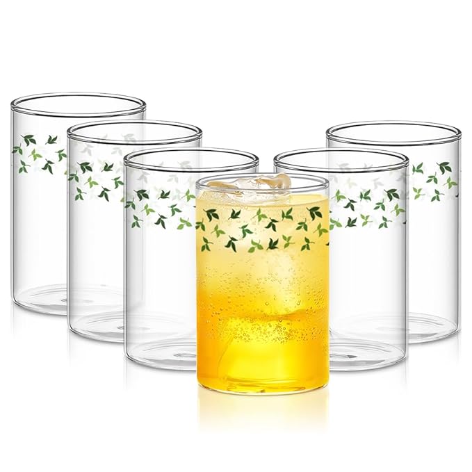 Borosil Vision Sage 295 Ml Set of 6 Pieces Transparent Drinking Glass