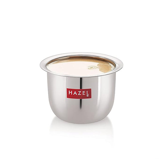 Hazel Stainless Steel Tea Glasses Mini Traditional Design Coffee Milk Serving Glass Patra Pela 9 cm