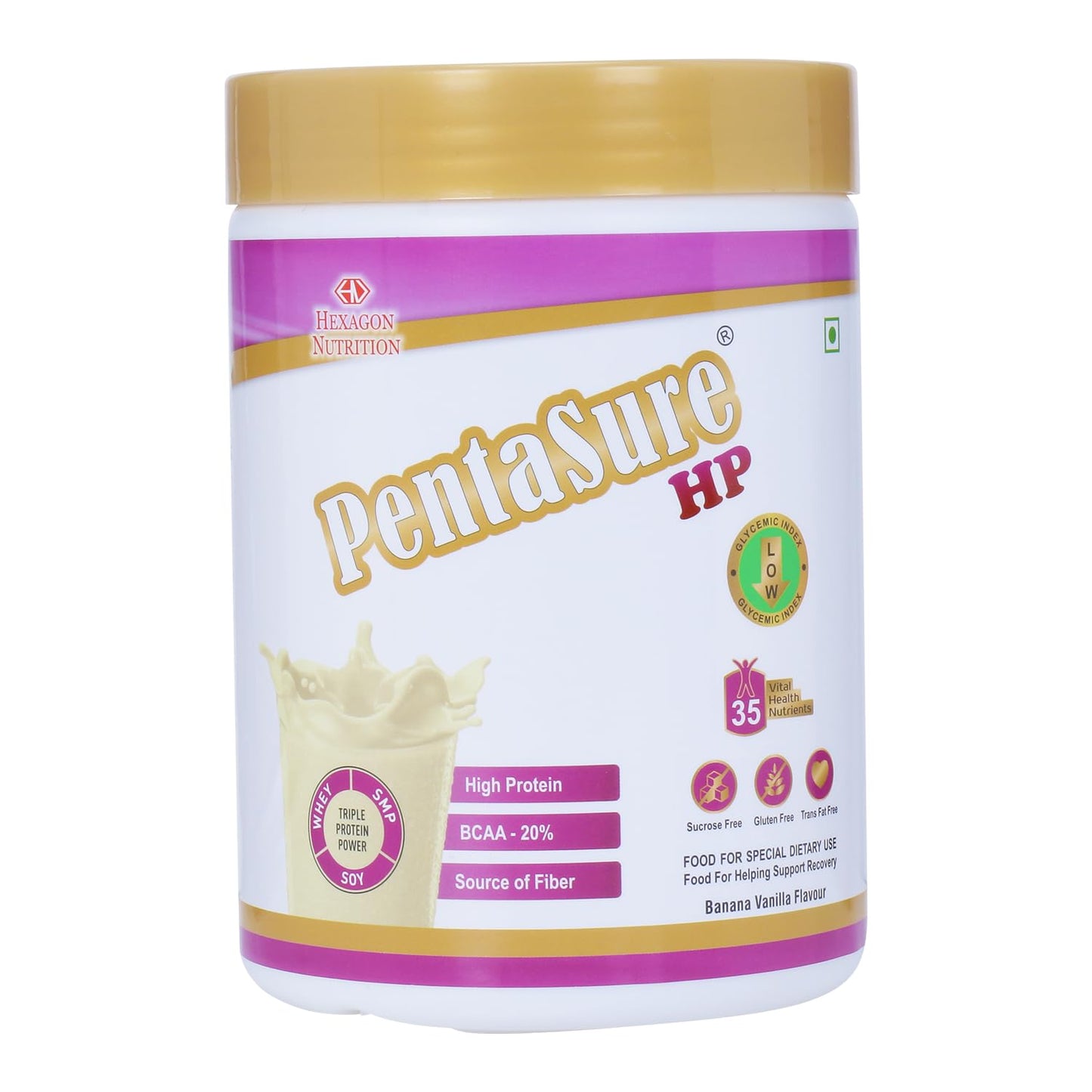 Pentasure Hp Whey Protein - Banana Vanilla Flavour
