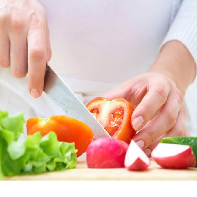 Pepplo Knife Dishwasher Safe Stainless Steel Knives Kitchen Knife Sharp Scratch Knife CA