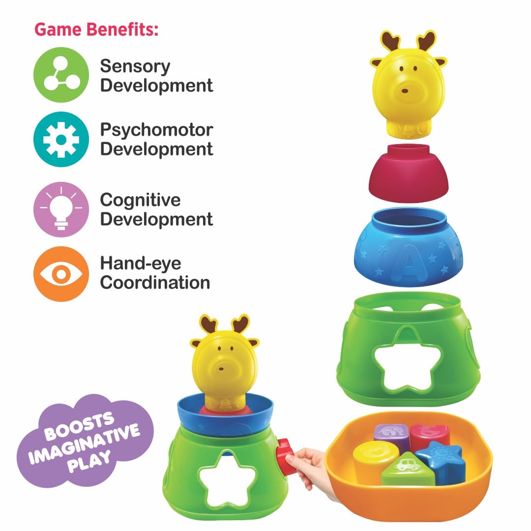 Toymate Kiddy's Play World A 6 in 1 Toddler's Activity Play Set