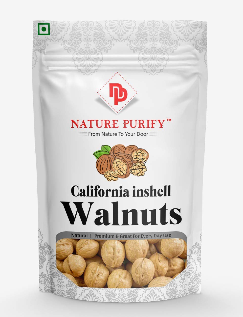 Nature Purify California Inshell Walnuts - 1 kg