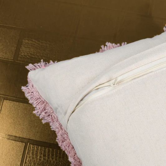 Sajavat Home Cotton Cushion Cover Colour Pink