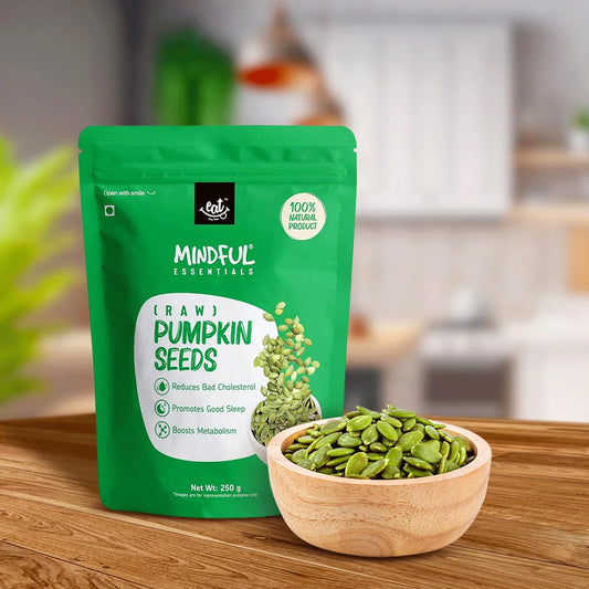 Eat Anytime Mindful Raw Pumpkin Seeds for Eat - 250 gms