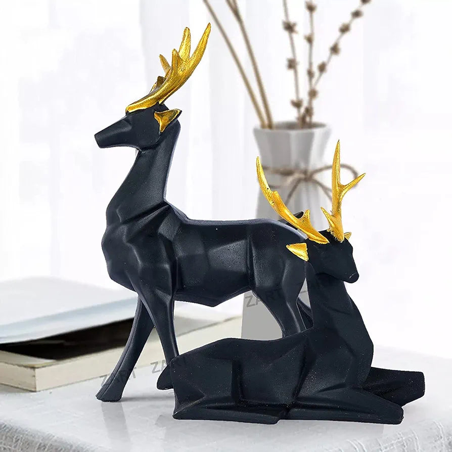 Zart Deer Home Decor showpiece Resin